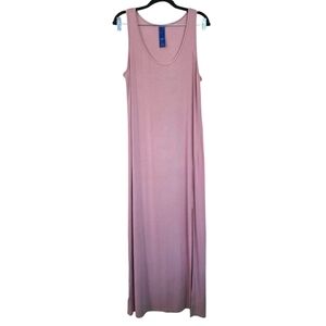 Kit & Ace Happy Dress Pink Maxi Stretch Knit Tank Dress